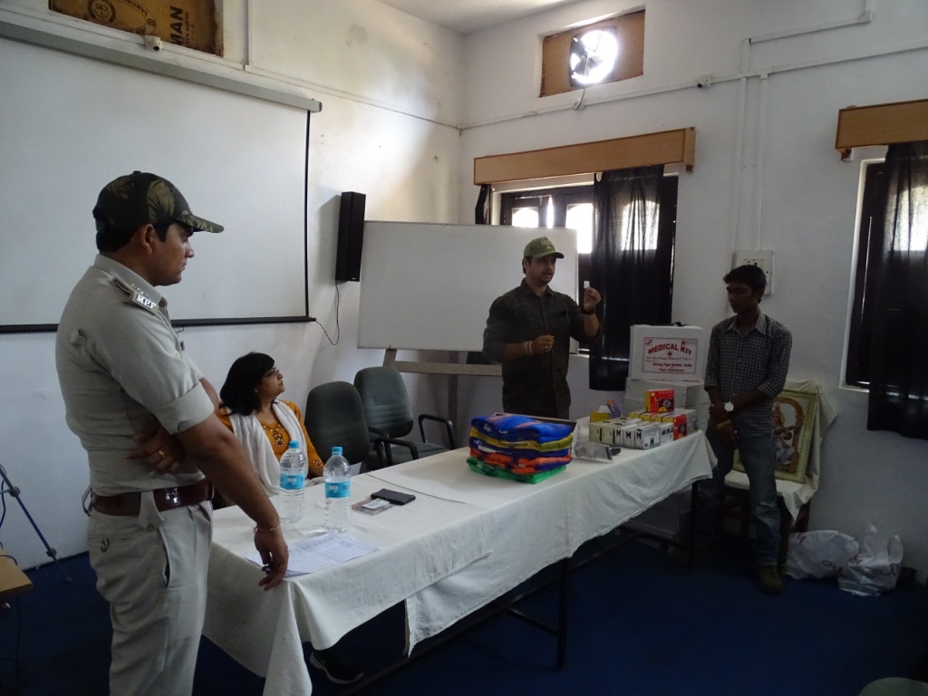 Equipment Support For Forest Staff in Pench tiger